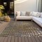 Homeroots 3' X 5' Copper Gold And Brown Abstract Washable Indoor Outdoor Area Rug 596812 - alternate 9