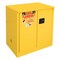 Securall Flammable Storage Cabinet, 30 Gallon, 1 Shelves, 36 in W x 35 in H x 24 in D, Yellow A231 - alternate 1