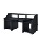 Homeroots 71" Black Music Desk 491539 - alternate 1