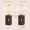 Jonathan Y Stewart 21.5" Farmhouse Wood LED Table Lamp, Brown, 2PK JYL1062A-SET2 - alternate 10