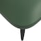 Leisuremod Paradiso Collection Modern Dining Seat in Taupe, with Green Fabric Seat, 4PK PC50TPG4 - alternate 10
