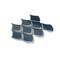 Apollo Tile Mirari 10x12 in. Blue, Gray Glossy Glass Fish-shaped Mosaic Wall Tile (4.25 sq ft/case) 5PK APLMNC8810MAA - alternate 9