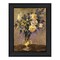 Homeroots Evening Vase Black Framed Print Wall Art 530146 - alternate 4