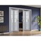 Sartodoors Sliding Closet Double Bi-fold Doors Grey Solid Core Modern Interior VEREGIO7339DBF-GRE-72 x 96 (4* 18x96) - alternate 5