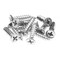 Prime-Line Storm and Screen Door Self Closing Hinge Set 2-3/4 in. with Screws, Zinc Plated K 55510 - alternate 6