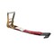 Mytee Products 2inx30ft Kinedyne Red Tie-Down Ratchet Straps w/ Flat Hooks, 3,335 WLL RS230R-K - alternate 8
