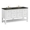 James Martin Vanities Breckenridge 60" Double Vanity, Bright White, w/ 3 CM Phantome Eclos Top 330-V60D-BW-3PHT - alternate 9