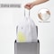 Happimess 5.3-Gallon 20L Lemon Scented Drawstring Trash Can Liner, White, 20-Count, 1-Pack of 20 Liners HPM3100B-W-1SET - alternate 5