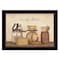 Homeroots Country Kitchen Black Framed Print Kitchen Wall Art 406718 - alternate 1