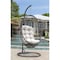 Panama Jack Outdoor Panama Jack Graphite 2-Piece Hanging Chair with Cushion PJO-1601-GRY-2HC - alternate 1