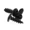 Prime-Line Draw Hasp Hinge Latch 2-3/4 inch with Screws Matte Black (Single Pack) U 117418 - alternate 8