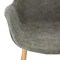 Leisuremod Markley Modern Leather Dining Arm Chair with Gold Metal Legs, Olive Green, 2PK ECG26G2 - alternate 9