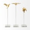 Homeroots Set Of Three Gold Bird Sculptures, 3PK 392411 - alternate 10