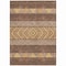 Homeroots 9' X 12' Brown Wheat And Copper Southwestern Washable Indoor Outdoor Area Rug 613895 - alternate 9