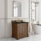 James Martin Vanities Brookfield 36" Single Vanity, Honey Oak, w/ 3 CM Phantome Eclos Top 547-V36-HNO-3PHT - alternate 9