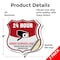 Signmission 24 Hour Surveillance Shield Sign Video S, 6 inch X 6 inch, Vinyl Decal, 2PK SHI-D-2PACK-6-348 - alternate 6