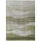 Homeroots 9' X 12' Green And Beige Abstract Washable Indoor Outdoor Area Rug 604975 - alternate 9
