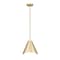 Z-Lite Aria 1 Light Pendant, Modern Gold/Modern Gold & Inner White, 12 In W x 11 In H 1952P12-MGLD - alternate 6