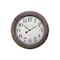 Monarch Specialties Clocks, 20'' Round, Wall Clock, Antique Brown, Transitional I 9049 - alternate 2