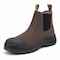 Handpoint 802 Mens 6 in Soft Toe Work Boots-Nubuck Leather Slip-On Safety Boots, KEVLAR, 7.5 COF802D-7.5 - alternate 1
