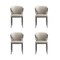 Manhattan Comfort Kirsten Dining Chair in Light Grey, 4PK 2-DC098-LG - alternate 9