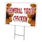 Signmission General Tsos Chicken Yard & Stake outdoor plastic coroplast window, C-1216-DS-General Tsos Chicken C-1216-DS-General Tsos Chicken - alternate 1