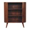 Homeroots 39" Chestnut Solid Wood Three Tier Bookcase 654265 - alternate 1