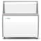 Koolmore 50 in. 8 Tub Ice Cream Dipping Cabinet Display Freezer with Sliding Glass Door and Sneeze Guard KM-ICD-49SD-FG - alternate 9