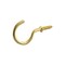 Hillman Cup/Picture Hook Brass-Plated Gold 1 lb Brass-Plated 122315 - alternate 4