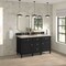 James Martin Vanities Lorelai 60" Double Vanity, Black Onyx, w/ 3 CM Tajnar Eclos Top 424-V60D-BKO-3TJR - alternate 9
