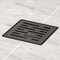 Hydroware Square Shower Drain, C06 Matte Black, 6 Inches HYD-0018 - alternate 5