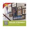 Command Sawtooth Picture Hanger Value Pack, Large, Plastic, White, 5 lb Capacity, 3 Hooks and 6 Strips/Pack 17042 - alternate 15