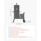 Vevor Charcoal Offset Smoker Heavy-Duty BBQ Smoker with Side Firebox & 6 Grates KY9072 - alternate 8