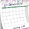 Blueline Calendar, Wal, 3 Mth, 12.25X27 REDC171129 - alternate 2