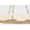Troy Lighting Caelum 32.25in wide 6 Light Chandelier in Patina Brass F1332-PBR - alternate 8