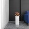 Leisuremod Terra Tall Square Fiberstone & MgO Clay Planter, Weather-Resistant, Indoor/Outdoor, No Assembly TP24DW - alternate 9