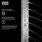 Vigo 68 in. H x 6 in. W 6-Jet Shower Panel System with Fixed Rainhead & Hand Shower Wand, Stainless Steel VG08005 - alternate 7