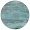 Homeroots 8' Teal Blue Gray And Pale Aqua Round Abstract Washable Indoor Outdoor Area Rug 630857 - alternate 6