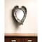 Homeroots 22" Antiqued Gold Heart Resin Framed Accent Mirror 485128 - alternate 5