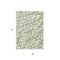 Homeroots 5' X 8' Green And Ivory Abstract Washable Indoor Outdoor Area Rug 614342 - alternate 9
