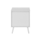 Monarch Specialties Accent Table, Side Table, Storage Drawer, Nightstand, Bedroom, Living Room, White, Contemporary I 3688 - alternate 9