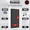 Triton Products (2) Square Hole Pegboards W/ Mounting Hardware, Epoxy 18-Gauge Steel, Black, 18" W x 36" H LB18-BK - alternate 11