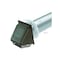 Deflecto Vent Dryer Hood 14.75in L X 4in D Brown Aluminum/Plastic Brown RVHAB4 - alternate 4