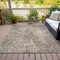 Homeroots 9' X 12' Beige Ivory And Black Geometric Washable Indoor Outdoor Area Rug 577551 - alternate 7