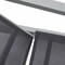 Leisuremod Marlin Patio Chaise Lounge Chair with Armrests in Grey Aluminum Frame, Black, 2PK MLAGR-77BL2 - alternate 10