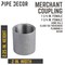 Billco STZ Industries 1-1/4 in. FIP each X 1-1/4 in. D FIP Black Steel Coupling 316UMCO-114 - alternate 4