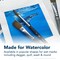 Princeton Aqua Elite Round Brush, Synthetic Bristles, Short Handle Watercolor Paintbrush, Matte Black, Size 12 P4850R12 - alternate 4
