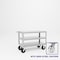 Pucel Extra Heavy Duty Shop Truck, 24 in W x 48 in D x 36 in H, Red ET-2448-3S - alternate 1