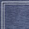 Homeroots 4' X 6' Navy Blue And Ivory Indoor Outdoor Area Rug 545537 - alternate 9