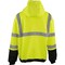 Ironwear Class 3 Premium Heavyweight High Visibility Hoodie Sweatshirt, Lime, 3X-Large 6300-L-3XL - alternate 3